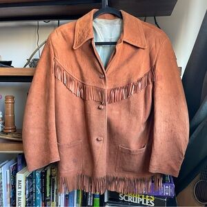 Vintage Western Leather Jacket